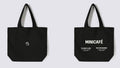 Tote Bag Black Hands