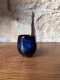 Ceramic coffee cup - indigo blue